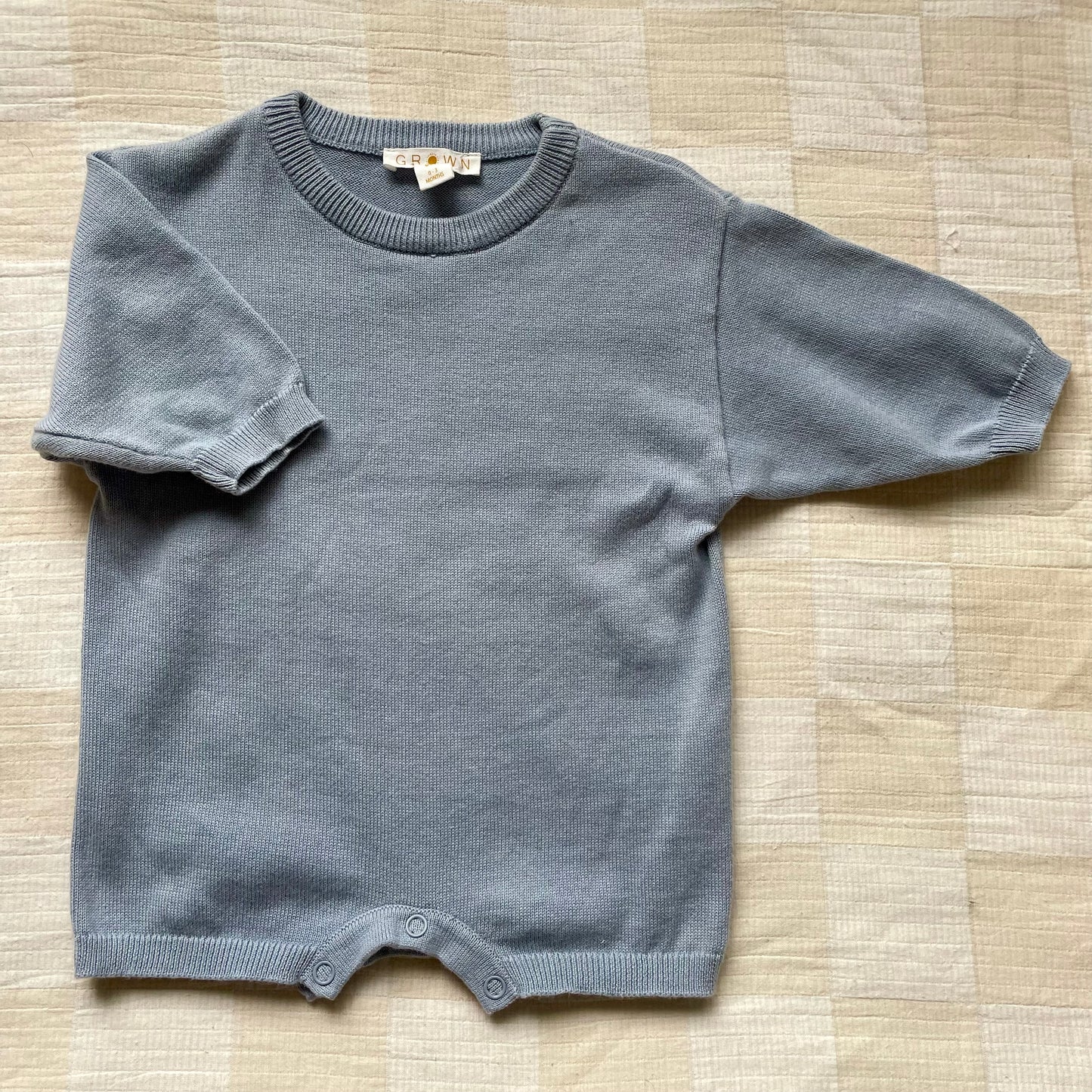 Grown Organic Yarn Romper